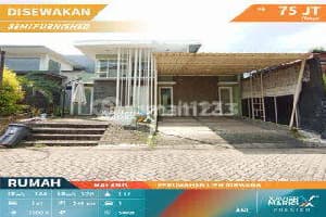 Disewakan Murah Rumah Semi Furnished di Ijen Nirwana Malang