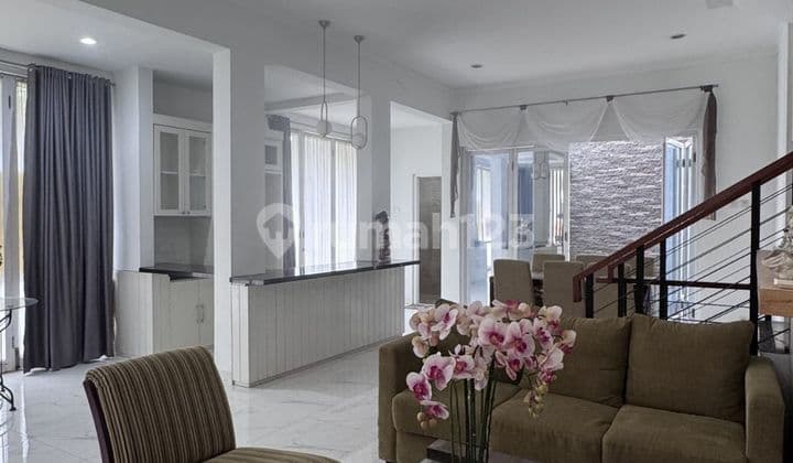 Luxury Corner Furnished House For Rent Kebayoran Bintaro Near British School Toll Access