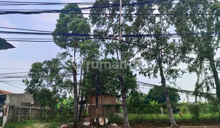 Tanah Komersial Dijual Cipondoh Tangerang 2367M SHM, Pinggir Jalan Raya Dekat Tol Bandara Cocok Gudang