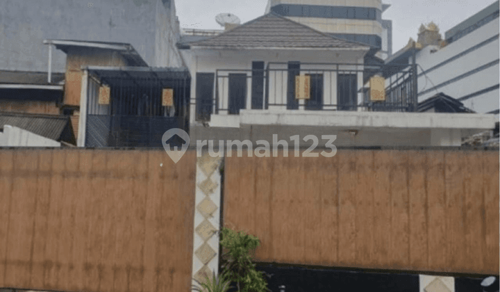 Rumah Dijual Kebon Sirih Jakarta Pusat, Dekat MRT Bundaran Hi, SHM, di Bawah NJOP, Cocok Kost Eksklusif