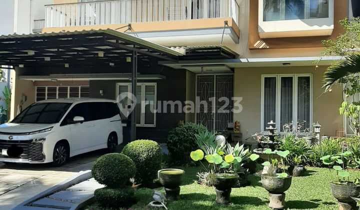 5.9M Turun Harga! Sutera Jelita Alam Sutera Rumah Utara Furnished