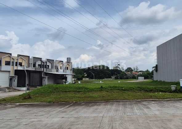 17Jt Kavling Pergudangan Taman Tekno 400M² Hoek Utara-Barat