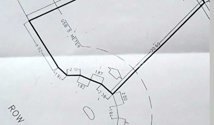 11jt Kencanaloka Kavling Boulevard 316m² Badan Hadap Barat Daya