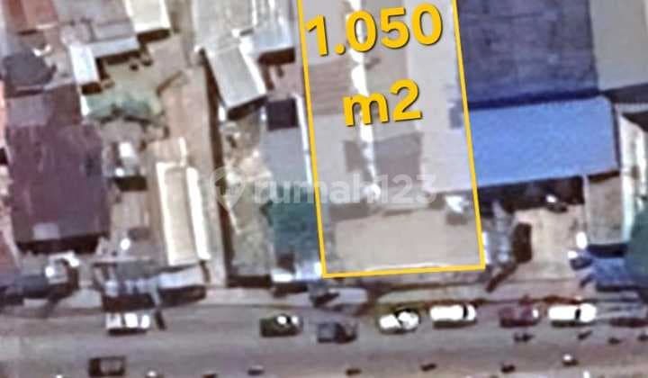 11.5Jt Puspitek Serpong Tanah 1.050M² Pinggir Jalan Raya Selatan