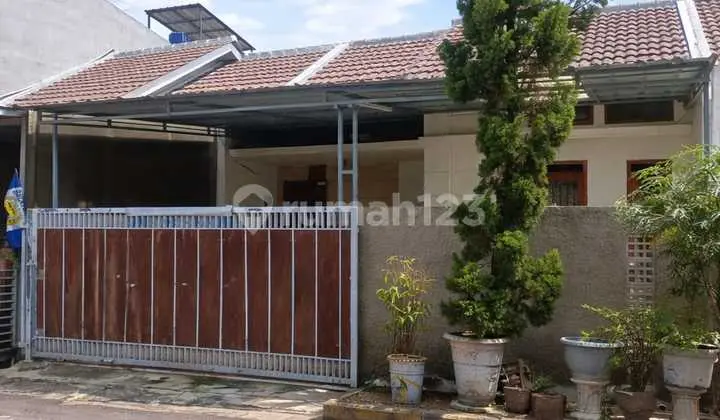 Dijual Cepat Rumah Cluster Bumi Adipura Cluster Cempaka, Lingkungan Nyaman, Keamanan 24 Jam dengan One Way Portal Gate + Cctv
