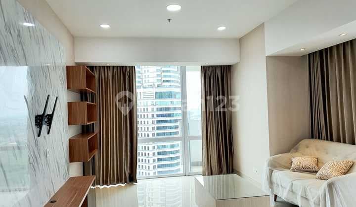 For Rent Newly Renovated U Residence Apartment Type 2 BR Fully Furnished