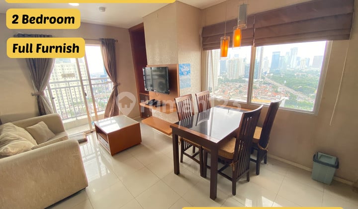 Sewa Apartemen Cosmo Terrace Thamrin City - 2 Bedroom Furnished