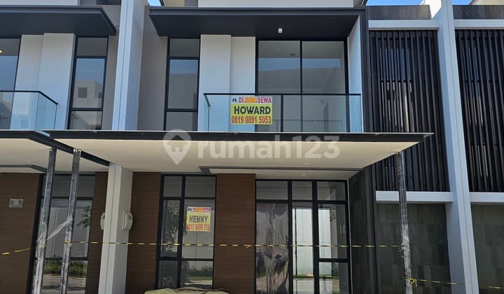 Disewa Pik2 8X20, 2 Lantai Brand New, Smart Lock, 3+1Kt, 3+1Km