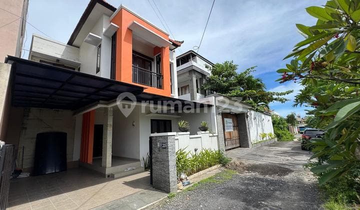 Rumah 2 Lantai Pusat Kota Jl Tukad Badung Renon Denpasar Bali