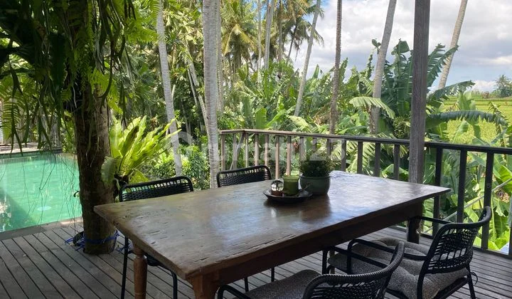 Villa View Sawah&Sunset Dekat Pantai Purnama Gianyar Bali