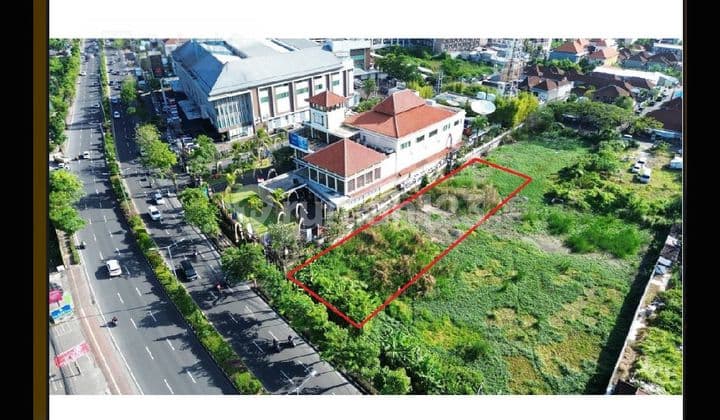 Tanah 9.5 Are Jalan Sunset Road Kuta, Lokasi Ramai Dan Strategis