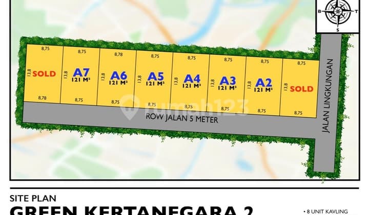 Tanah Kalasan Jogja Strategis, Dekat Exit Tol Kalasan
