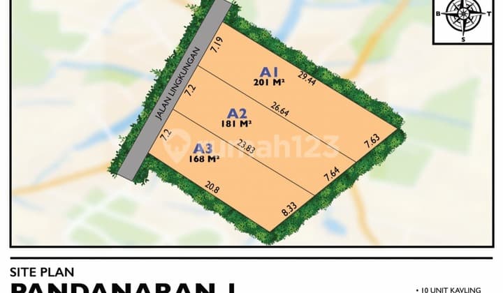 Tanah Kaliurang Siap Bangun, Dekat Kampus Uii Jakal