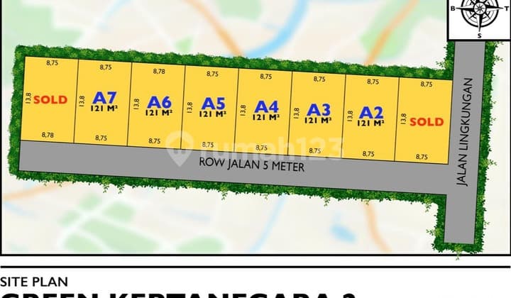 Tanah Kalasan Shmp, Dekat Spbu Selomartani