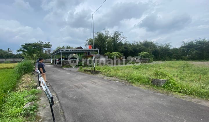 Tanah Kalasan Strategis Tepi Jalan Purwomartani