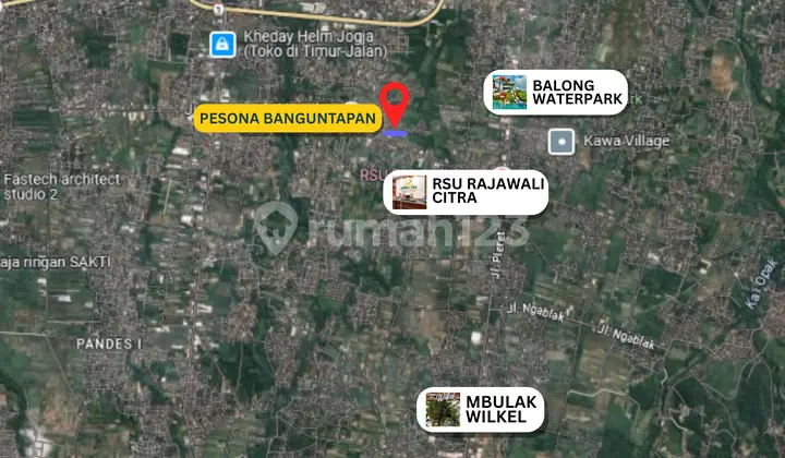 Tanah Bantul Strategis, Cocok untuk Hunian, Investasi