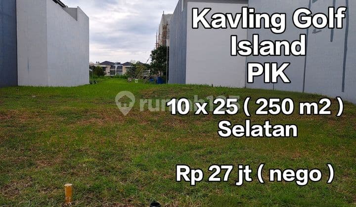 For Sale Plot: Serenade, Golf Island, PIK