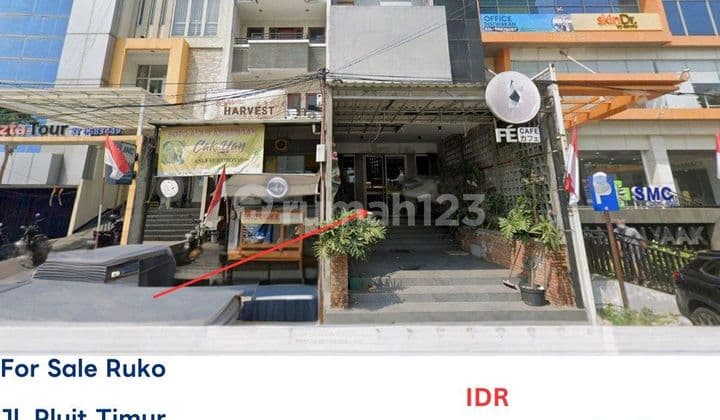 Dijual Murah Ruko Pluit Timur Aset Bank Macet