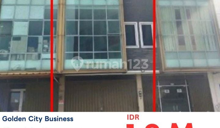 Dijual Murah Ruko Golden City Bisnis Cipondoh Tangerang