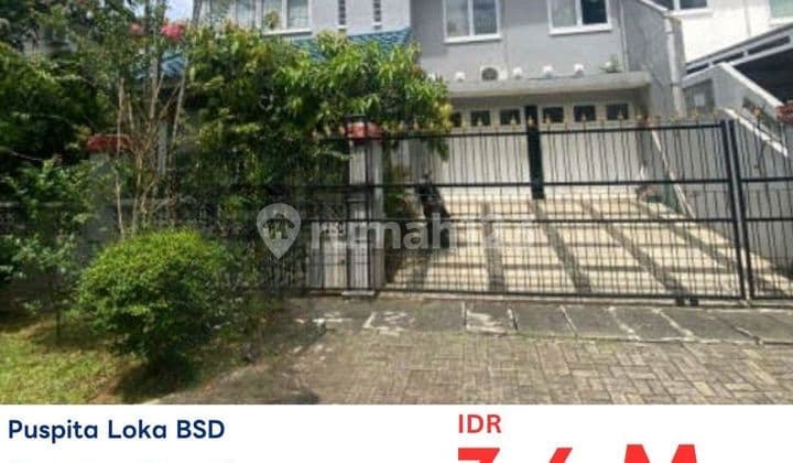 Dijual Murah Rumah Di Puspita Loka Bsd Tangerang