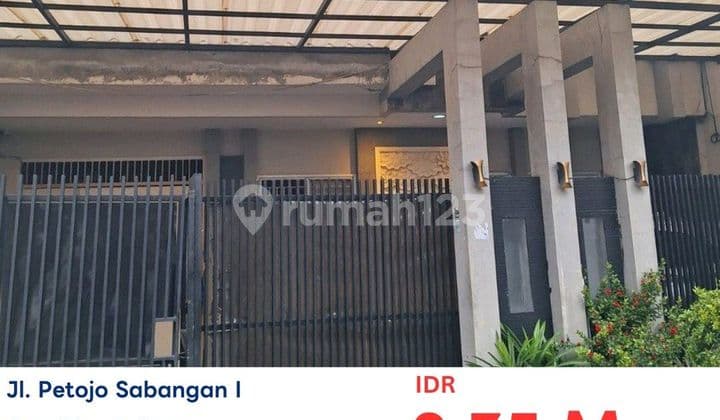 Dijual Murah Rumah Di Petojo Sanbangan Aset Macet Bank