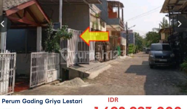 Dijual.murah Rumah Di Gading Griya Lestari Kelapa Gading Aset Macet Bank