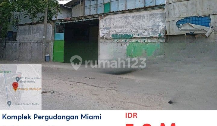 Dijual Murah Gudang di Miami Kapuk Aset Macet Bank