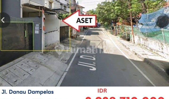 Dijual Murah Rumah Di Danau Dampelas Benhil Aset Bank