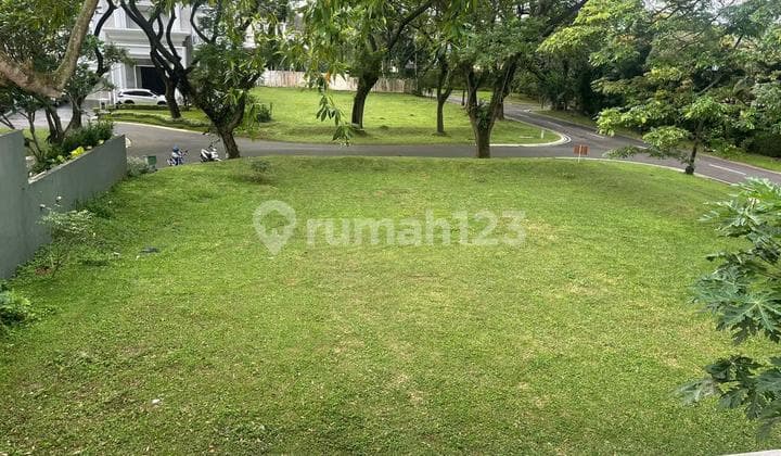 Kavling Posisi Hoek di Taman Golf Karawaci Siap Pakai Lokasi Bagus