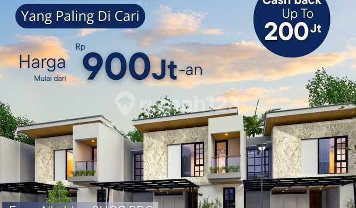 Rumah Villa 2 Lantai Dekat Jatimpark 2 Harga Under 1 M