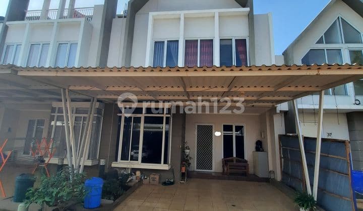 rumah cluster boston village gading serpong semi furnished siap huni