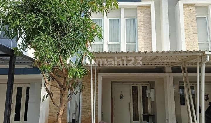 Jual Rumah Turun Harga Cluster Verdi Gading Serpong Semi Furnish Siap Huni