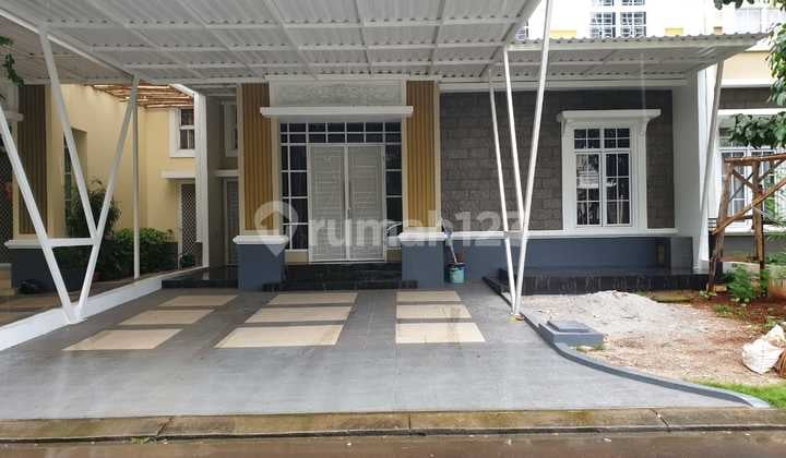 Dijual Turun Harga Rumah Cluster Menaggio Village Il Lago Gading Serpong Semi Furnish Siap Huni