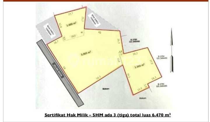 Dijual Cepat Tanah Strategis & Komersil di Rawabuntu Serpong BSD TangSel