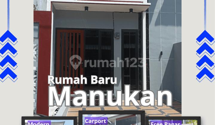 Rumah Baru Siap Huni Lokasi Manukan 50m Sman 11 Sby