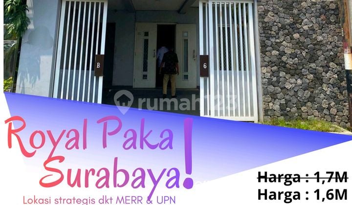 Rumah Siap Huni Royal Paka Dekat Kampus Upn dan Merr