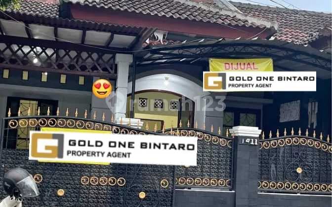 For Sale, Cheap House, Freehold, Flood-Free, Griya Pamulang Estate Complex
