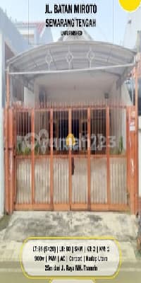 Rumah Siap Huni di Batan Miroto Semarang Tengah