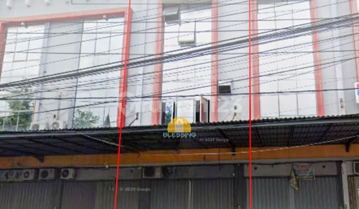 Ruko Staretgis 3 Lantai Cocok Untuk Usaha di Jalan KI Mangunsarkoro