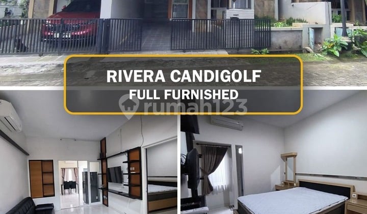 Rumah Strategis Siap Huni Premium di Rivera Candigolf