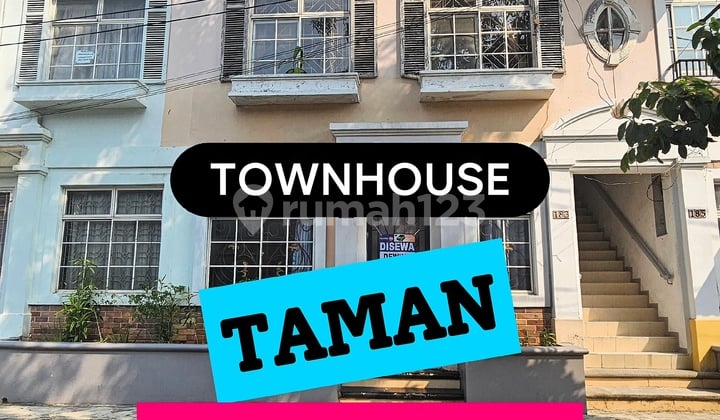 Disewakan Townhouse Lantai Dasar di Taman Hijau Lippo Karawaci