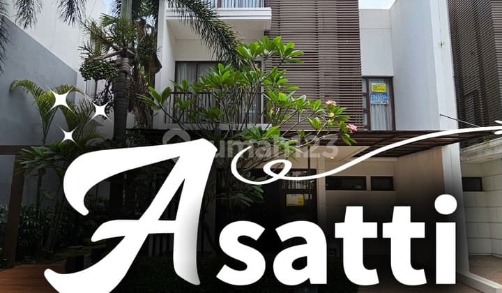 Dijual Rumah Hoek 3 Lantai Kondisi Ffurnished Di Vanya Park Bsd