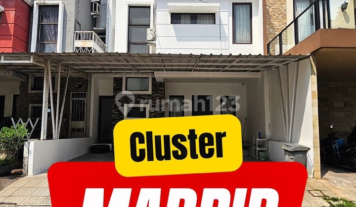 Cheapest House for Sale in Madrid Palem Semi Cluster, Karawaci, Tangerang