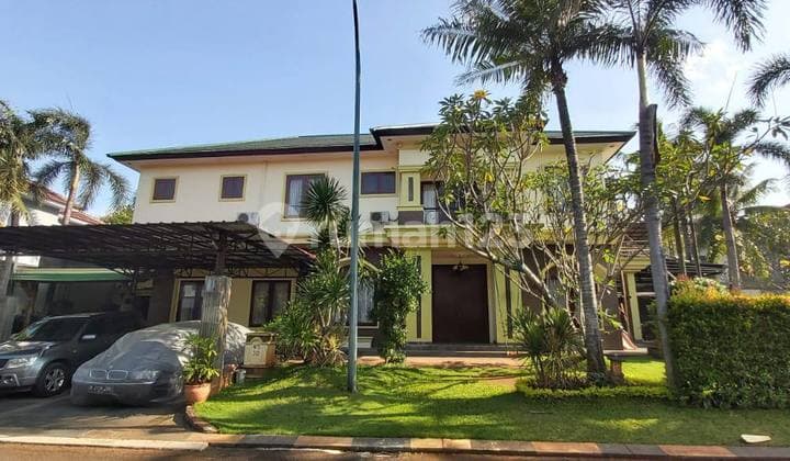 Urgent Mau Pindah ke Luar Negeri Dijual Rumah Mewah Didalam Cluster Besar di Kota Wisata Cibubur