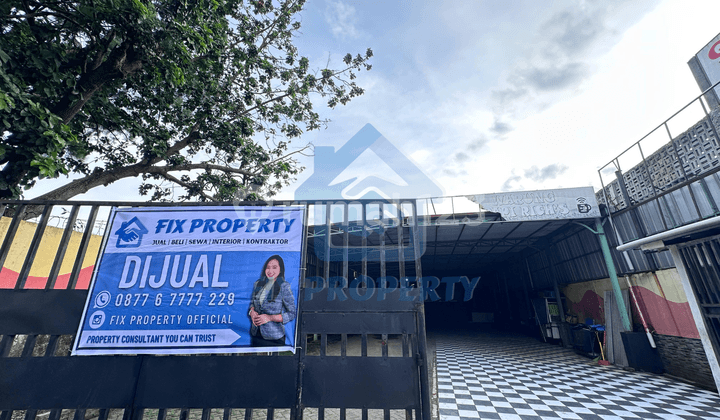Dijual Gudang Depan Stasiun Kereta Sukaresmi Bogor Kota