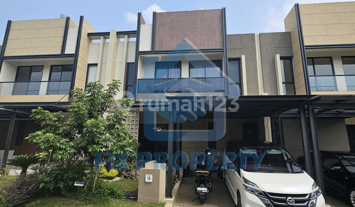 DIjual Cepat Rumah Full Furnish Mewah Cluster Carson di Summarecon Serpong, Tangerang