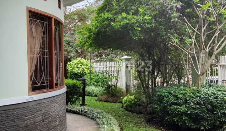 Rumah Antik Furnished Sangat Asri dan Nyaman di Budi Sari, Setiabudi Bandung