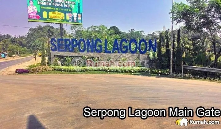 Land Parcel Ready to Build in The Aquatic Cluster, Serpong Lagoon, Tangerang