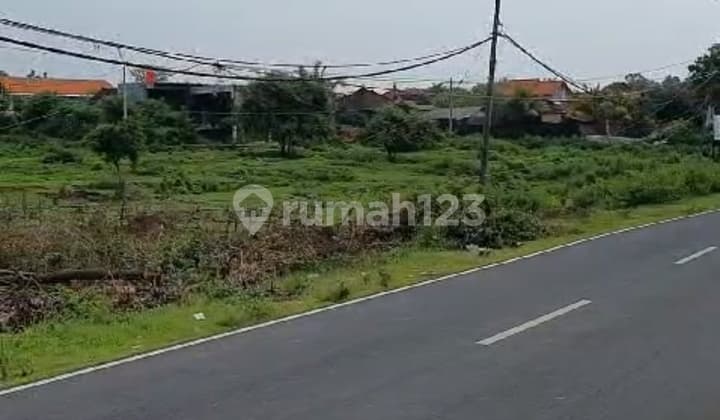 Tourism zone land near Pandawa beach Bali