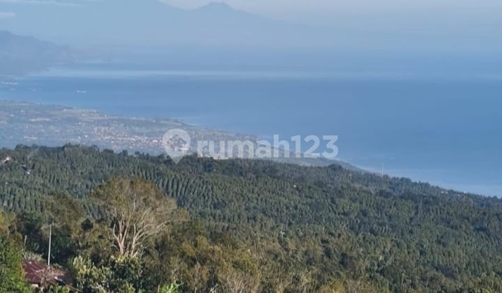 Tanah View Laut Dekat Munduk dan Wanagiri Bali
